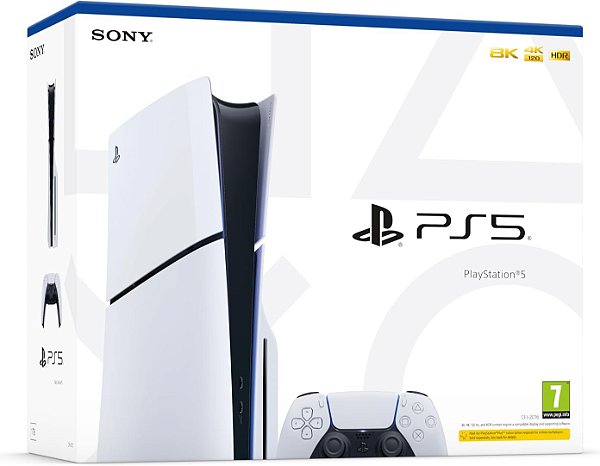 Console PlayStation 5 Slim com Leitor de Discos 1TB