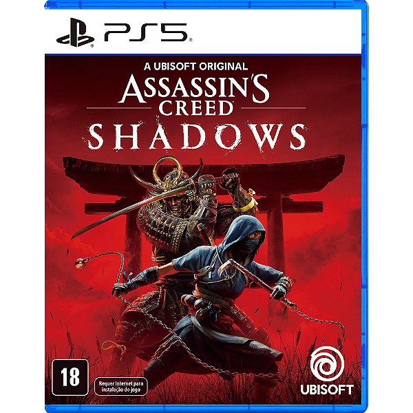 Assassin’s Creed Shadows - Edição Standard - PlayStation 5