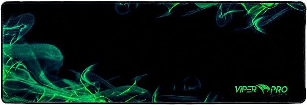 Mousepad Gamer Viper PRO PYTHON - 405 PRETO/VERDE