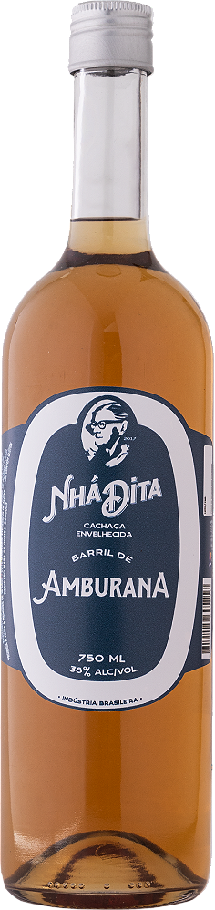 Cachaça Nhá Dita Envelhecida Amburana - 750ml