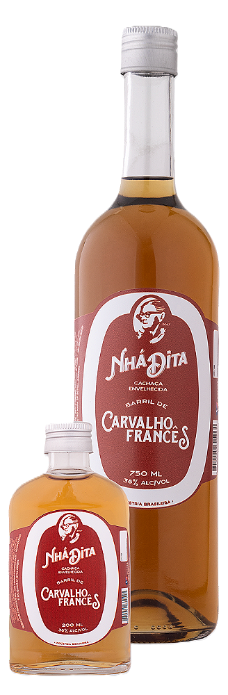 Cachaça Nhá Dita Envelhecida Carvalho Francês