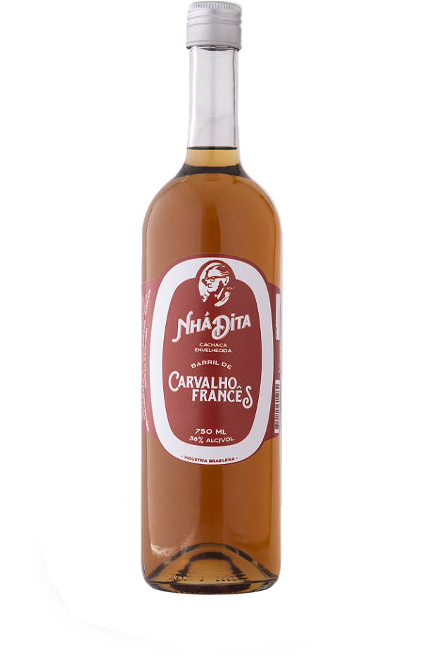 Cachaça Nhá Dita Envelhecida Carvalho Francês - 750ml