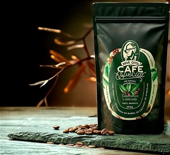 Café Maturado Nhá Dita Amburana em Grãos - 250g