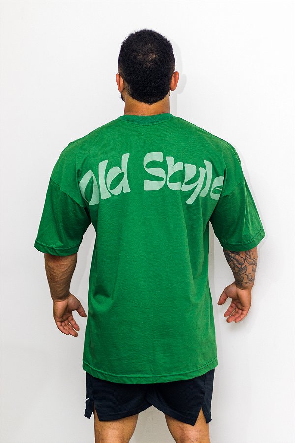Power T-shirt Oversized - verde
