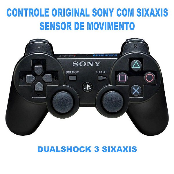Controle Ps3 - Dualshock 3 Original Sony SIXAXIS
