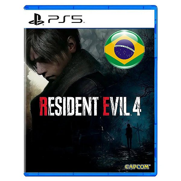 Resident Evil 4 Remake PS5 Mídia Física Lacrado