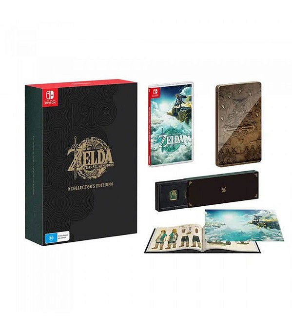 Zelda :Tears of The Kingdom - Collector's Edition Novo Lacrado