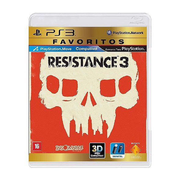Resistance 3  Favoritos Mídia Física PS3 (USADO)
