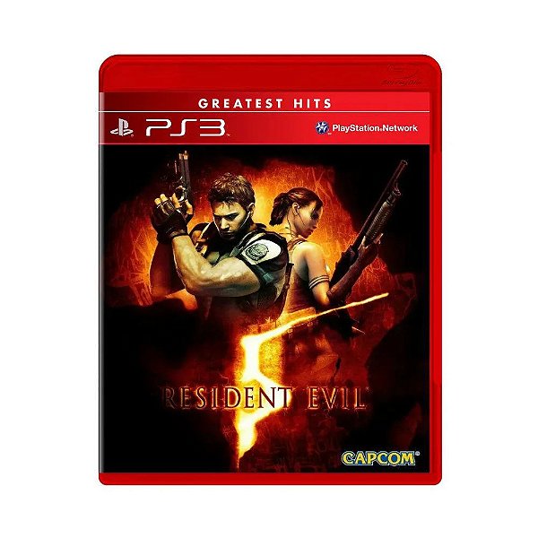 Resident Evil 5 Greatest Hits Mídia Física PS3 (USADO)