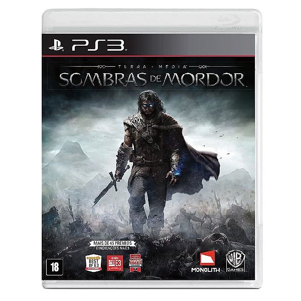 Terra-Média:Sombras de Mordor Mídia Física PS3 (USADO)