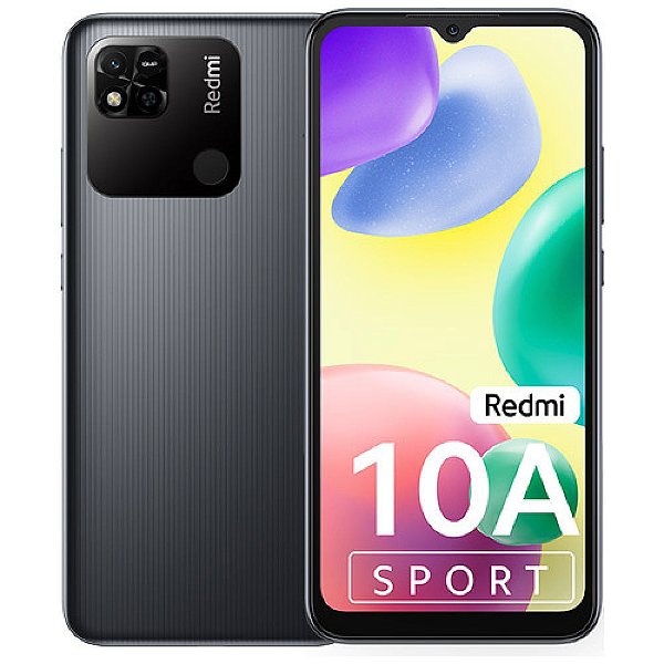 Xiaomi Redmi 10A Sports - Charcoal Black 6GB/128GB Ram