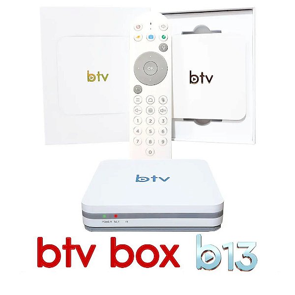 Receptor e Desbloqueador de Canais BTV B13 4K
