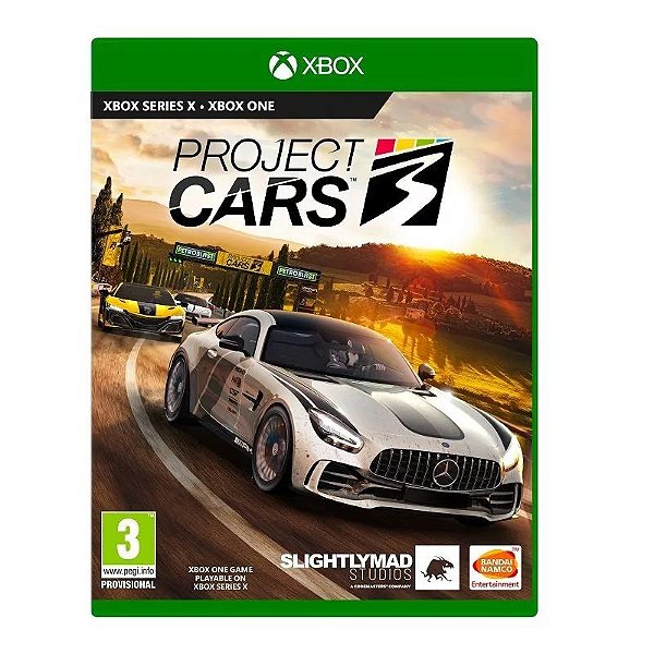 Project Cars 3 Mídia Física Xbox One (USADO)