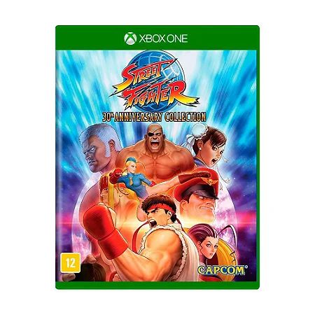 Street Fighter 30 Anniversary Collection Mídia Física Xbox One (USADO)