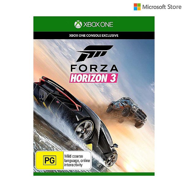 Forza Horizon 3 Mídia Física Xbox One (USADO) 