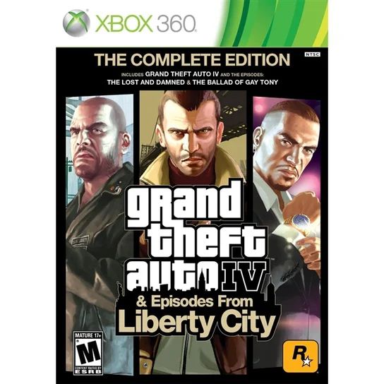 Grand Theft Auto 4 GTA 4 e Episodes Liberty City Mídia Física Xbox 360 (Usado)