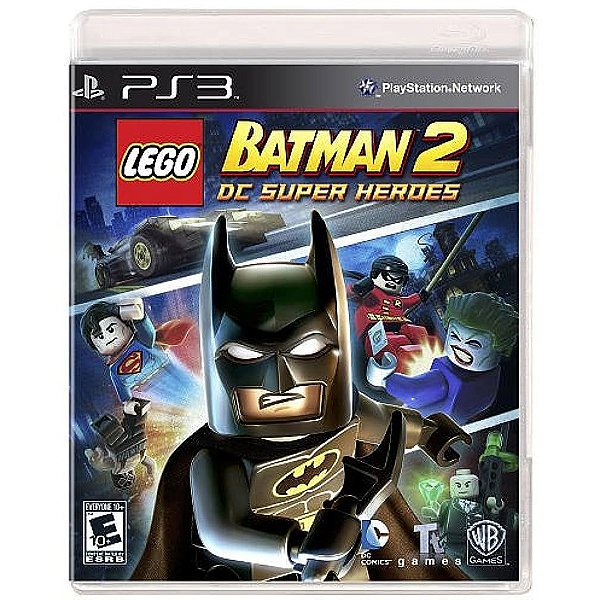 LEGO Batman 2 DC Super Heroes Mídia Física PS3 (USADO)