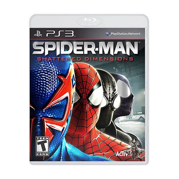 Spider-Man Shattered Dimensions Mídia Física PS3 (USADO)