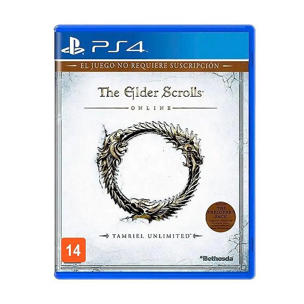 The Elder Scrolls Online Tamriel Mídia Física PS4 (USADO)