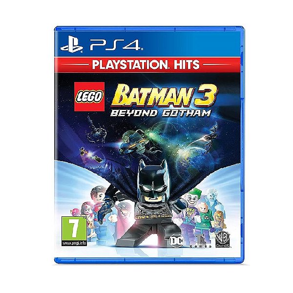 LEGO Batman 3 Beyond Gotham Mídia Física PS4 (USADO)