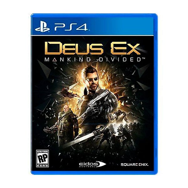 Deus Ex Mankind Divided One Day Edition Mídia Física PS4 (USADO)