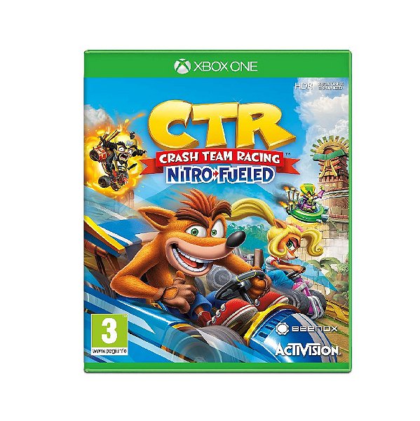 CTR Crash Team Racing Nitro Fueled Midia Fisica Xbox One (USADO)