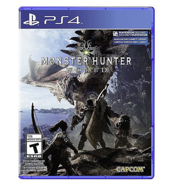 Monster Hunter World Mídia Física PS4 (USADO)