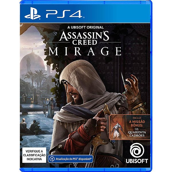 Assassin's Creed Mirage PS4 Mídia Física Lacrado