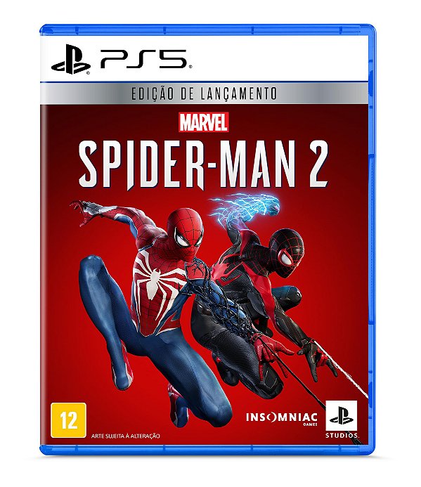 Spider-Man 2 Edição de Lançamento PS5 Mídia Física Lacrado