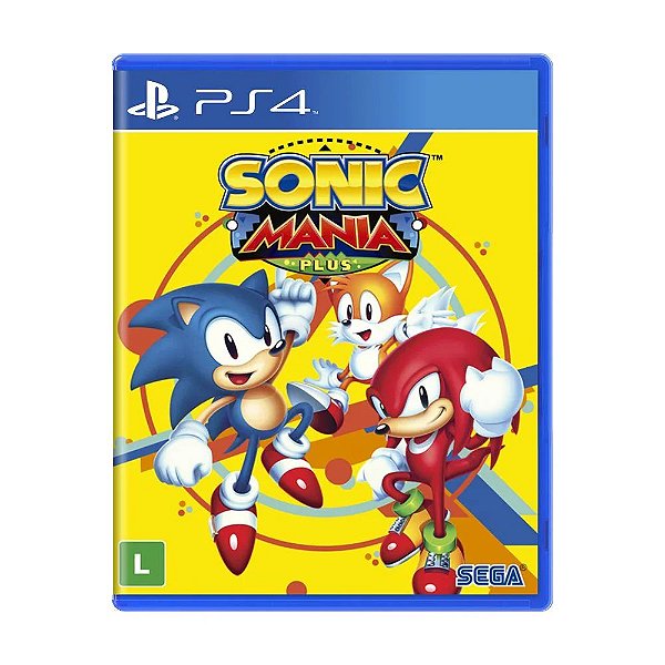 Sonic Mania Plus Mídia Física PS4 (USADO)