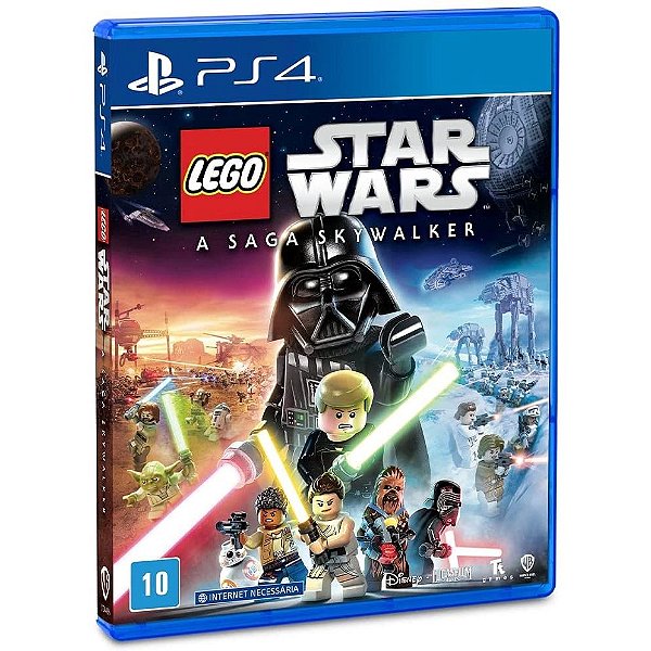 LEGO Star Wars a Saga Skywalker Mídia Física PS4 (USADO)