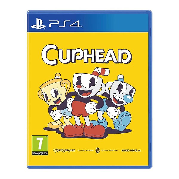 Cuphead Mídia Física PS4 (USADO)