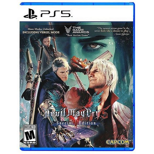 Devil May Cry Especial Edition PS5 Mídia Física Lacrado