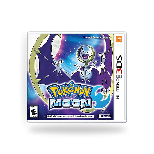 Pokémon Moon Nintendo 3DS Original Lacrado