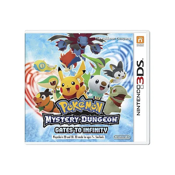 Pokémon Mystery Dungeon Gates to Infinity Nintendo 3DS Original Lacrado