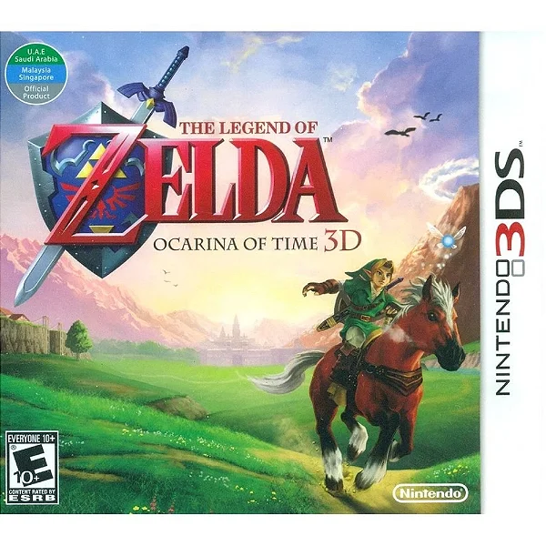 The Legend Of Zelda Ocarina Of Time Nintendo 3DS Original Lacrado