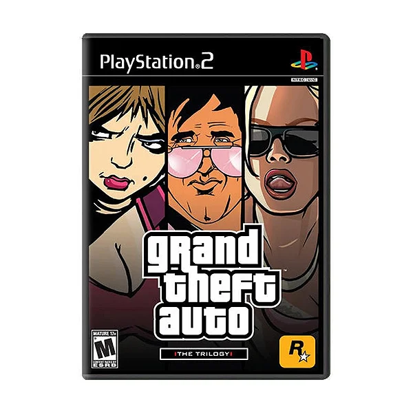 Grand Theft Auto - GTA Trilogy PS2 Original Lacrado (Americano)
