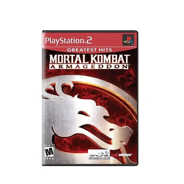 Mortal Kombat Armageddon PS2 Original Lacrado (Americano)