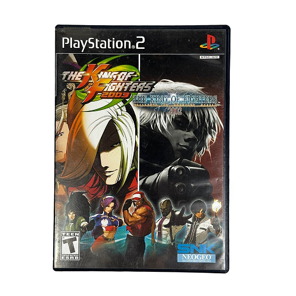The King of Fighters 2002/2003 PS2 Original Lacrado (Americano)