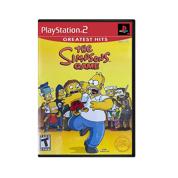 The Simpsons Game GH PS2 Original Lacrado (Americano)