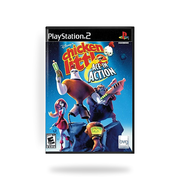 Chicken Little Ace In Action PS2 Original Lacrado (Americano)