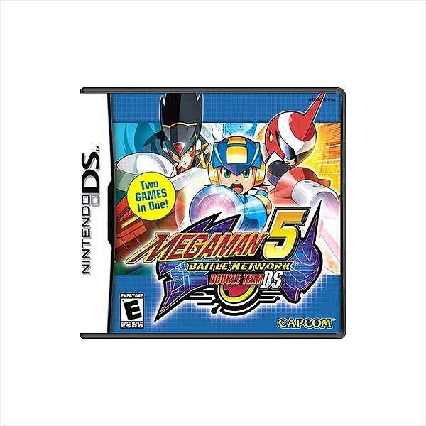 Mega Man Battle Network 5 Double Team Nintendo DS Original Lacrado