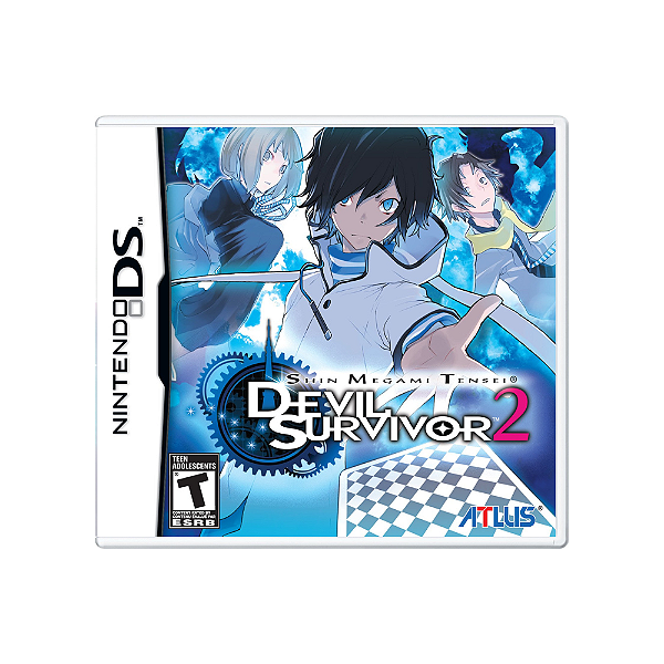 Shin Megami Tensei Devil Survivor 2 Nintendo DS Original Lacrado