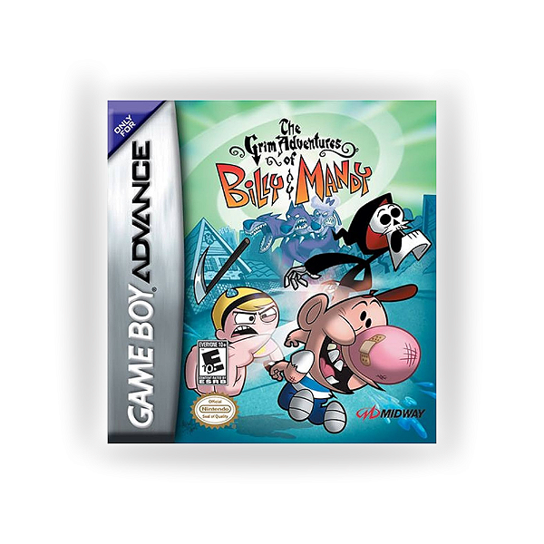 Grim Adventures of Billy and Mandy Game Boy Advance Original Lacrado