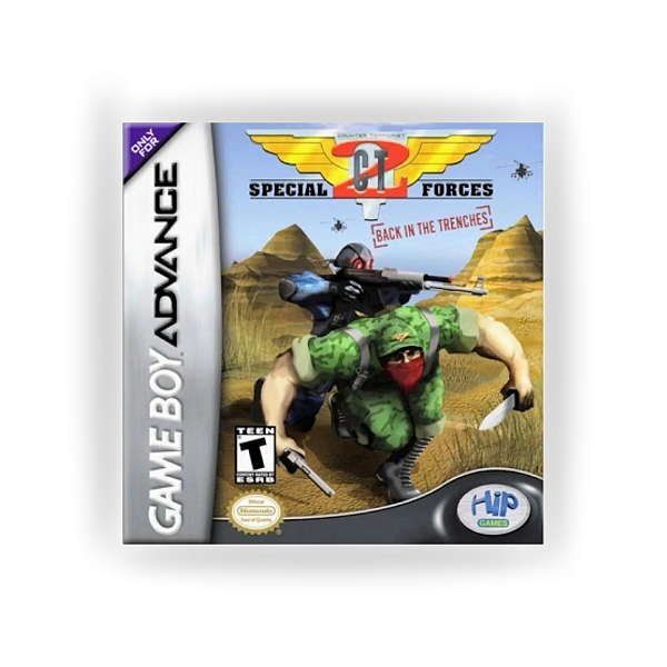 CT Special Forces 2 Back in the Trenches Game Boy Advance Original Lacrado