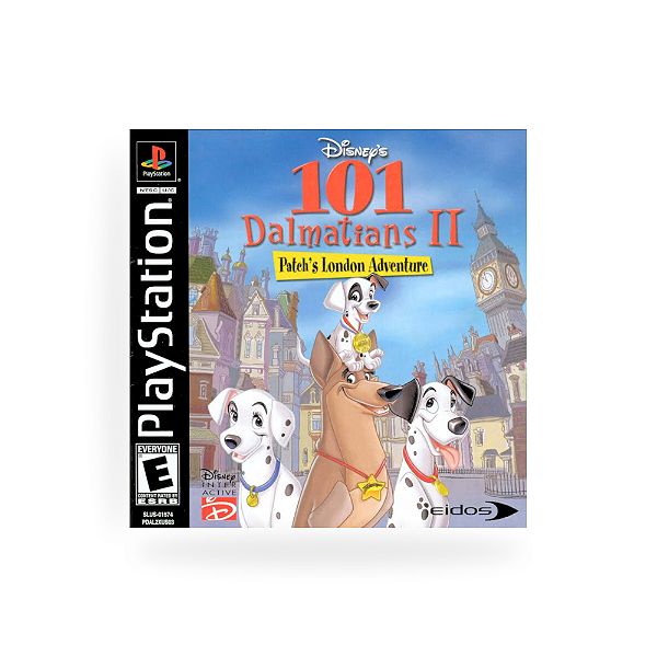 101 Dalmatas 2 Patch's London Adventure PS1 Original Lacrado