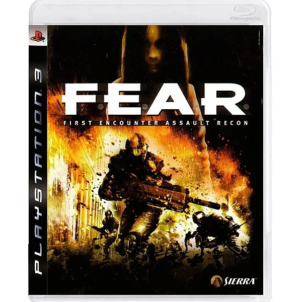 FEAR First Encounter Assault Recon Fear PS3 Mídia Física Lacrado