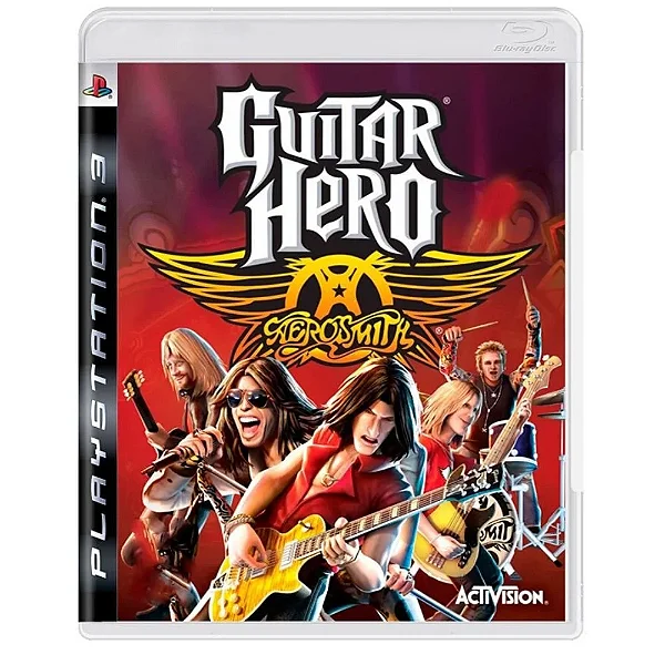 Guitar Hero Aerosmith PS3 Mídia Física Lacrado