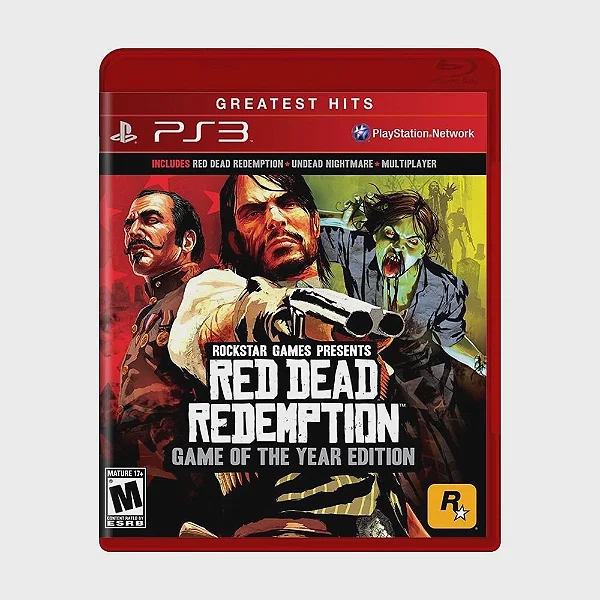 Red Dead Redemption Game Of The Year Edition PS3 Mídia Física Lacrado