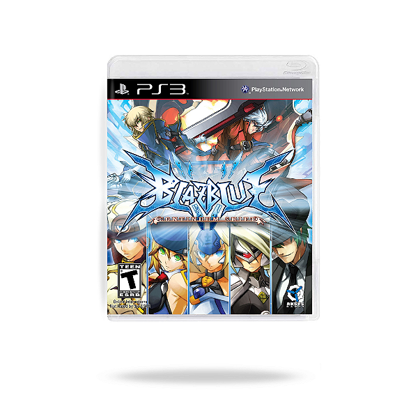 BlazBlue Continuum Shift PS3 Mídia Física Lacrado